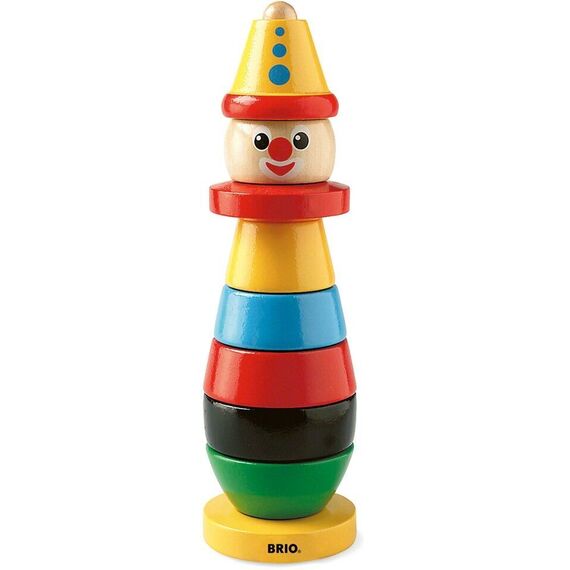 BRIO - Stacking Clown (30120) / Toys