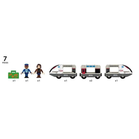BRIO - TGV High-Speed Train (Trains of the world) - (36087) / Toys