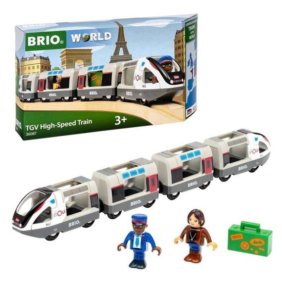 BRIO - TGV High-Speed Train (Trains of the world) - (36087) / Toys