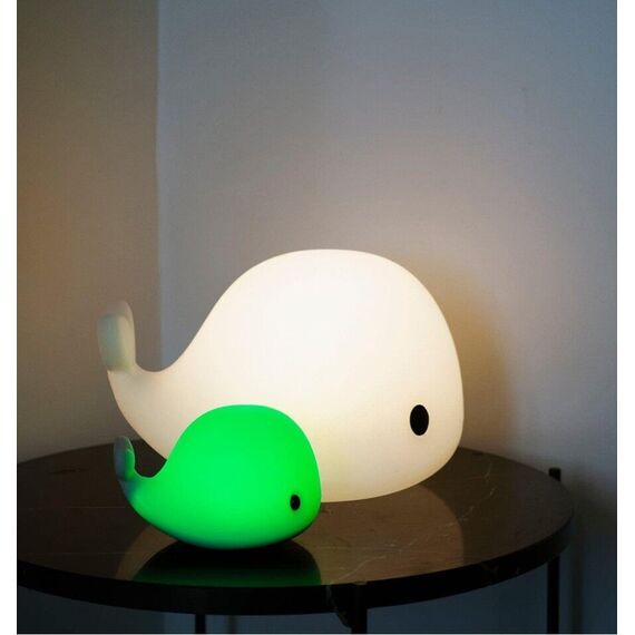 Filibabba - Floor LED whale Christian, 30 cm / Baby and Children
