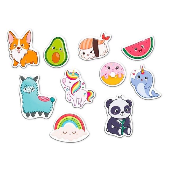 Quercetti - Magnets: ABC & 123 - (QU-5465) / Toys
