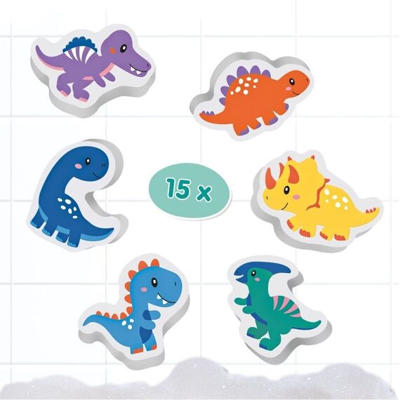 SES Creative - Bath Time - Foam Dinosaurs - (S13214) / Toys