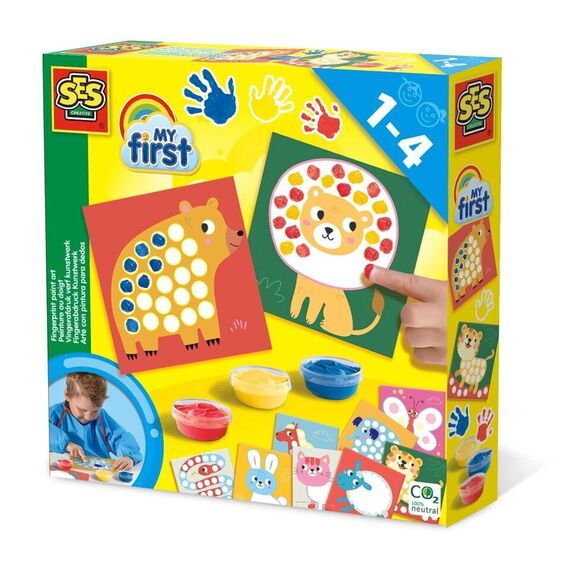 SES Creative - My first Fingerprint paint art - (S14481) / Toys