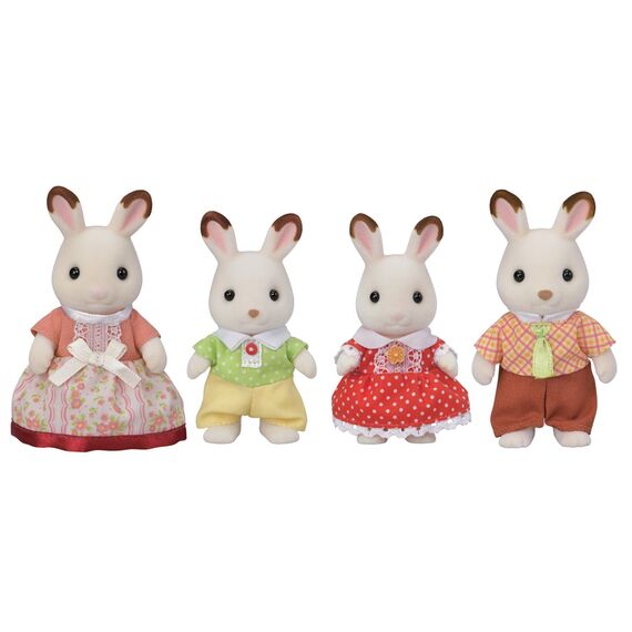 Sylvanian Families - Chocolate Rabbit Family (5655) / Toys