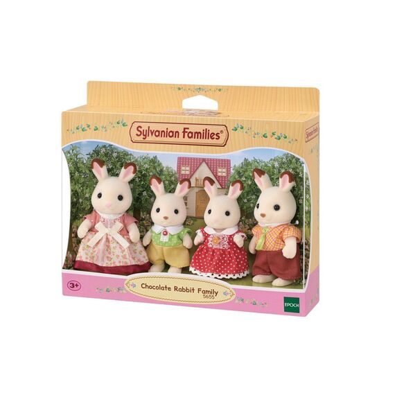 Sylvanian Families - Chocolate Rabbit Family (5655) / Toys