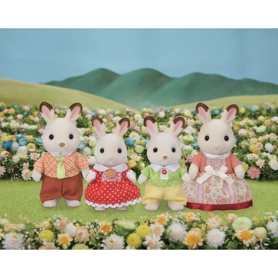 Sylvanian Families - Chocolate Rabbit Family (5655) / Toys