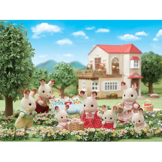 Sylvanian Families - Chocolate Rabbit Family (5655) / Toys