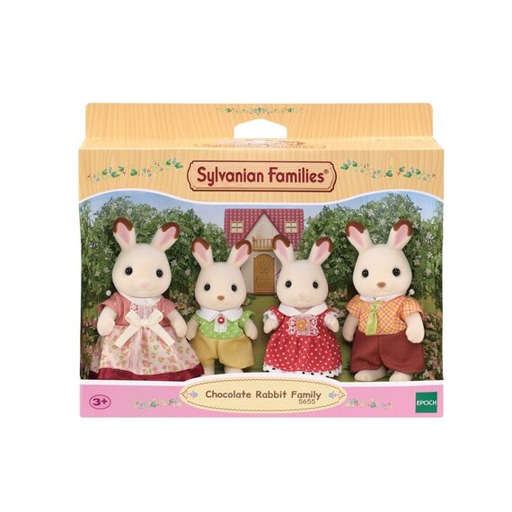 Sylvanian Families - Chocolate Rabbit Family (5655) / Toys