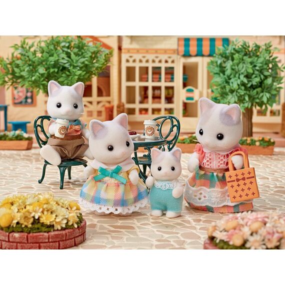Sylvanian Families - Latte Cat Family (5738) / Toys