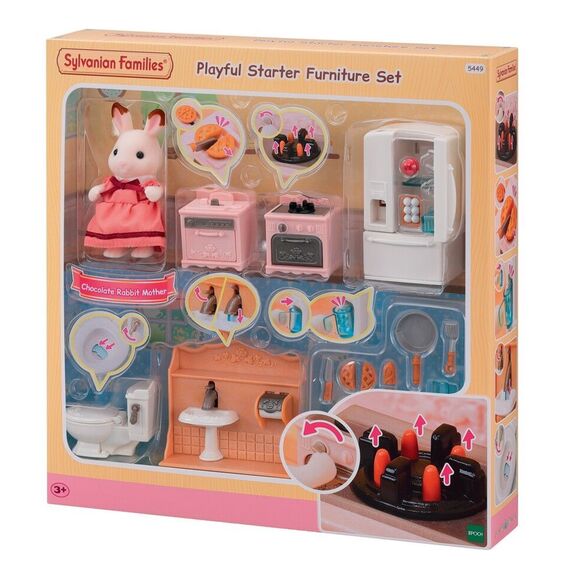 Sylvanian Families - Playful Starter Furniture Set (5449) / Toys
