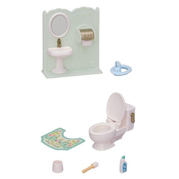 Sylvanian Families - Toilet Set (5740) / Toys