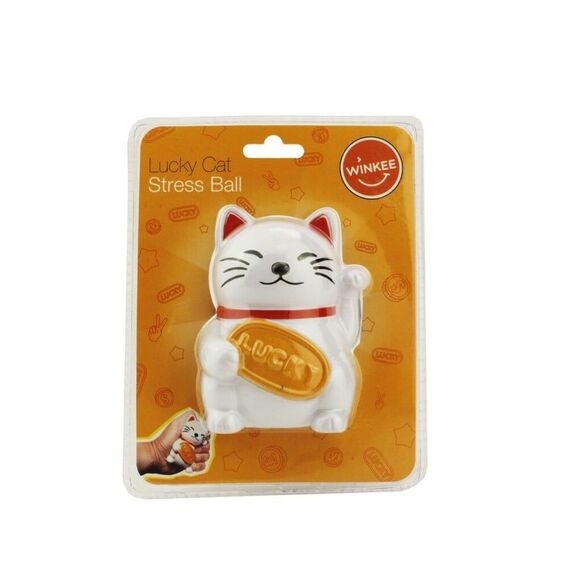 Winkee - Lucky Cat Stress Ball - (16449) / Gadgets