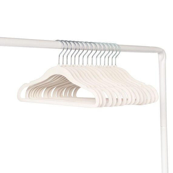 3 Sprouts - Velor Hanger 15 pcs Cream / Baby and Children