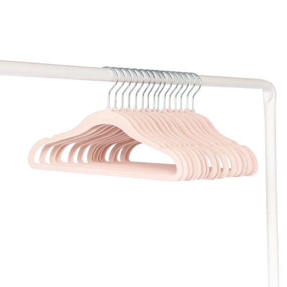 3 Sprouts - Velor Hanger 15 pcs Pink / Baby and Children