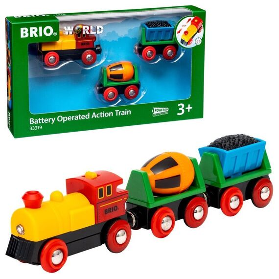 BRIO - Battery Operated Action Train (33319) / Toys