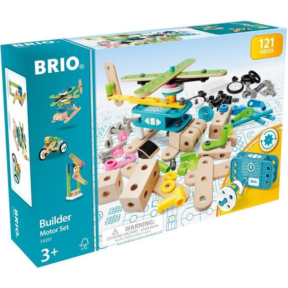 BRIO - Builder Motor Set - 121 pieces (34591) / Toys