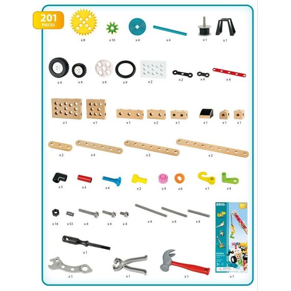 BRIO - BuilderActivity Set - 34604 / Toys