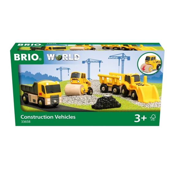 BRIO - Construction Vehicles (33658) / Toys