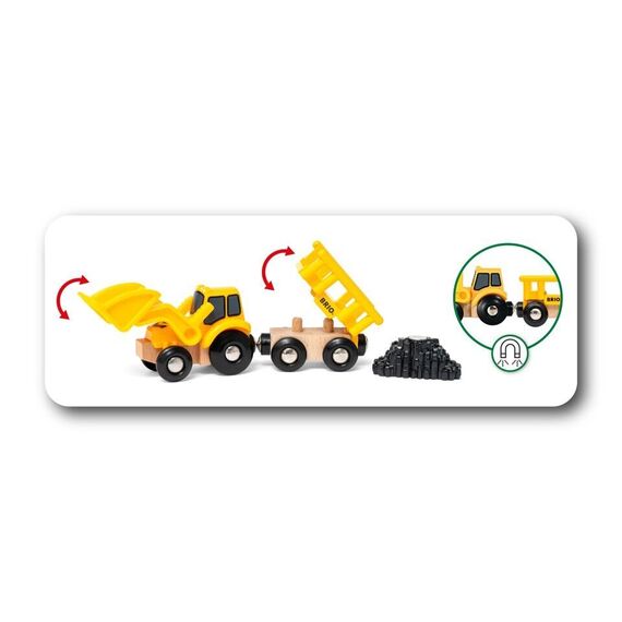 BRIO - Construction Vehicles (33658) / Toys