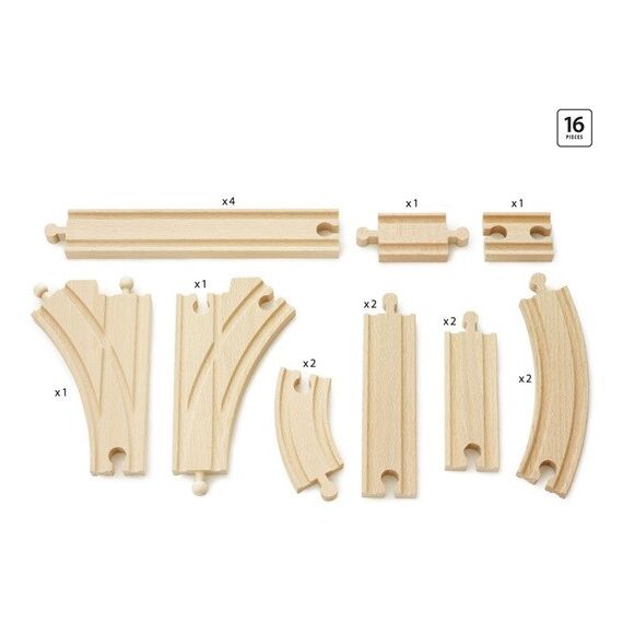 BRIO - Expansion Pack Intermediate 16 pcs. (33402) / Toys