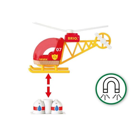 BRIO - Firefighter Helicopter (33797) / Toys