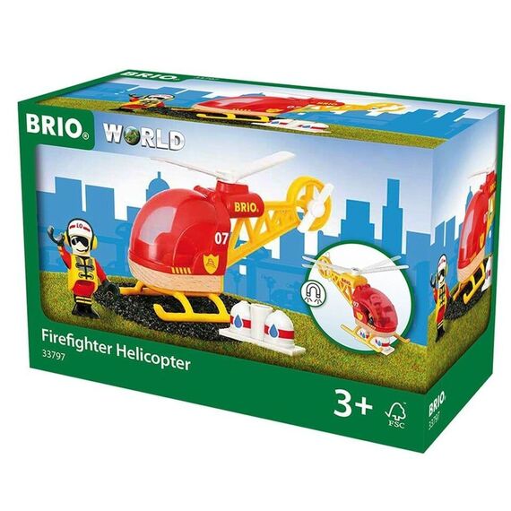 BRIO - Firefighter Helicopter (33797) / Toys