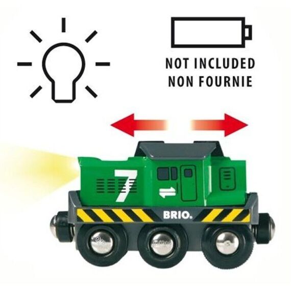 BRIO - Freight Battery Engine (33214) / Toys