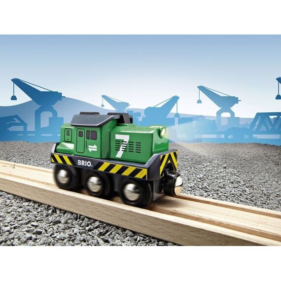 BRIO - Freight Battery Engine (33214) / Toys