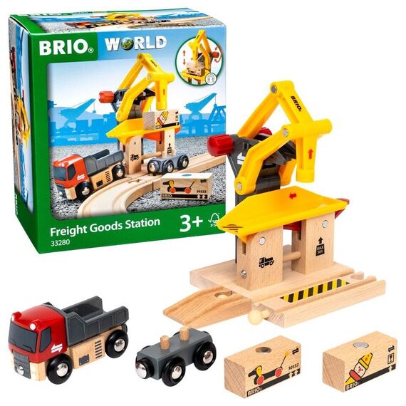 BRIO - Freight Goods Station (33280) / Toys