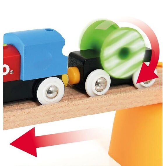 BRIO - My First Railway Battery Operated Train Set (33710) / Toys
