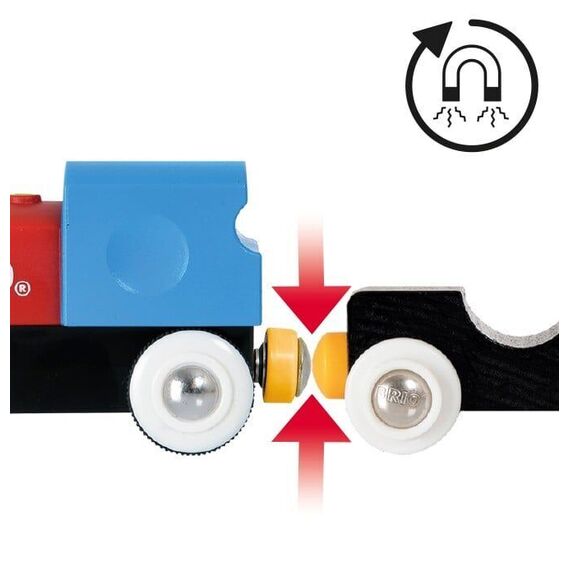 BRIO - My First Railway Battery Operated Train Set (33710) / Toys