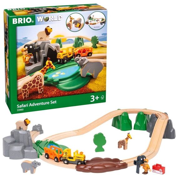 BRIO - Safari Adventure Train Set (33960) / Toys