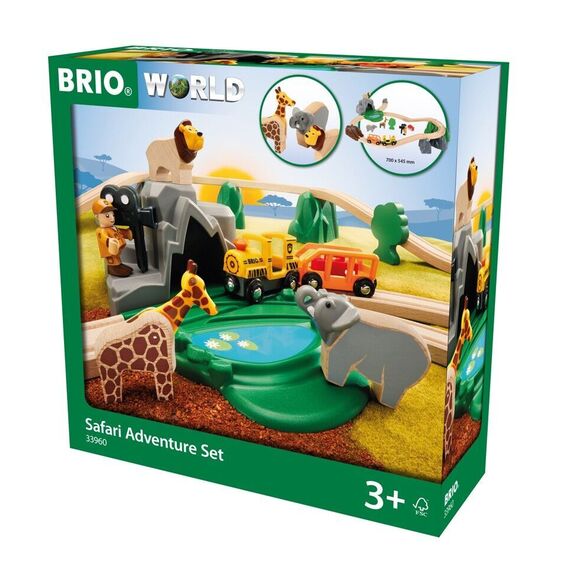 BRIO - Safari Adventure Train Set (33960) / Toys