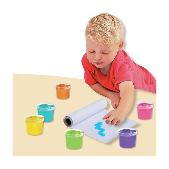 SES Creative - Fingerpaint Mega Set 6x110ml - (S00393) / Toys