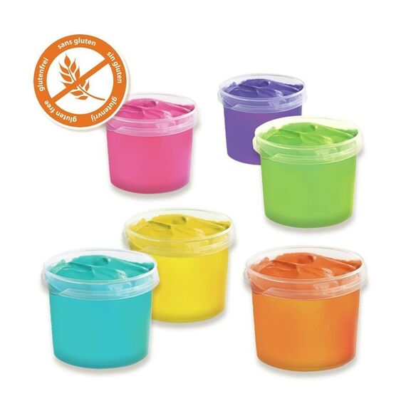 SES Creative - Fingerpaint Mega Set 6x110ml - (S00393) / Toys