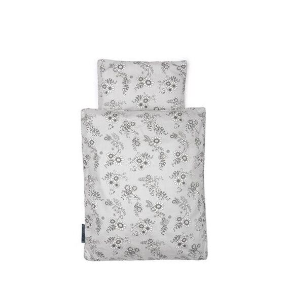 Smallstuff - Doll Bedding - Grey Flower garden / Toys