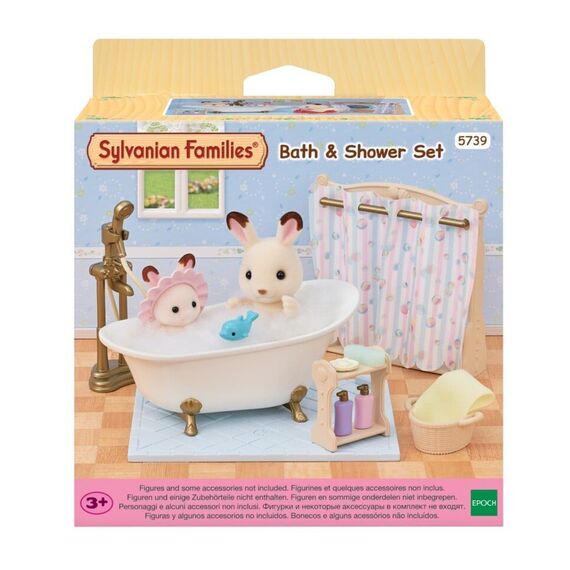 Sylvanian Families - Bath & Shower Set (5739) / Toys