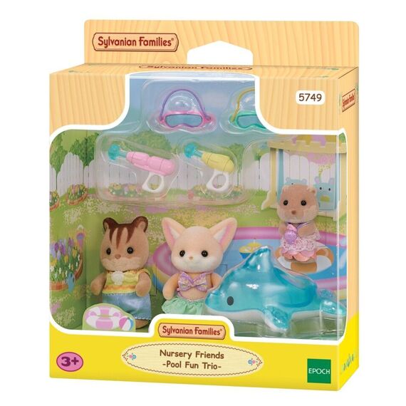 Sylvanian Families - Kindergarten Friends - Wading Pool Trio (5749) / Toys