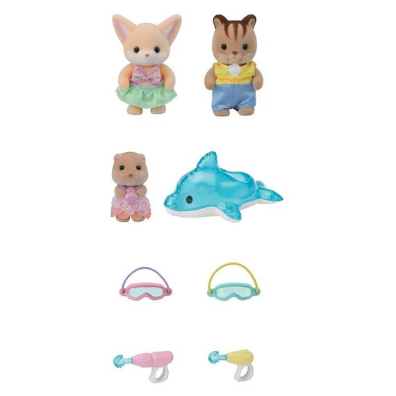 Sylvanian Families - Kindergarten Friends - Wading Pool Trio (5749) / Toys