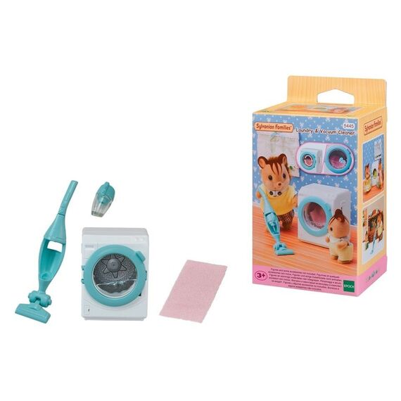 Sylvanian Families - Laundry & Vacuum Cleaner (5445) / Toys