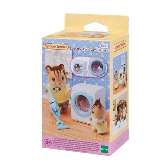 Sylvanian Families - Laundry & Vacuum Cleaner (5445) / Toys