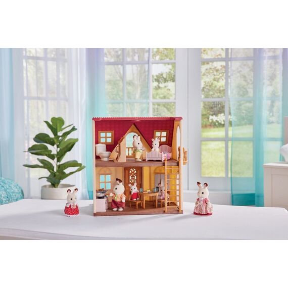 Sylvanian Families - New Red Roof Cosy Cottage Starter Home (5567) / Toys