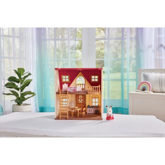 Sylvanian Families - New Red Roof Cosy Cottage Starter Home (5567) / Toys