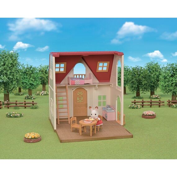 Sylvanian Families - New Red Roof Cosy Cottage Starter Home (5567) / Toys
