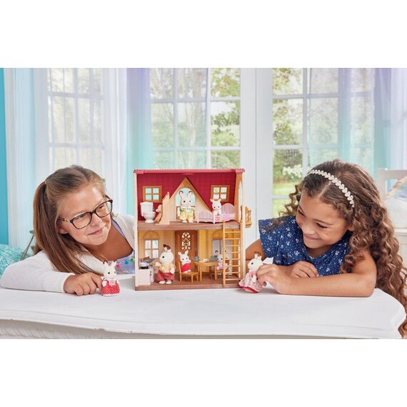 Sylvanian Families - New Red Roof Cosy Cottage Starter Home (5567) / Toys