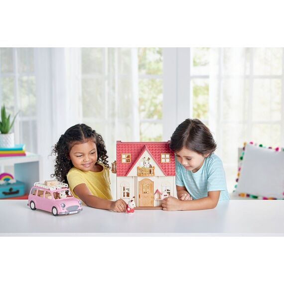 Sylvanian Families - New Red Roof Cosy Cottage Starter Home (5567) / Toys