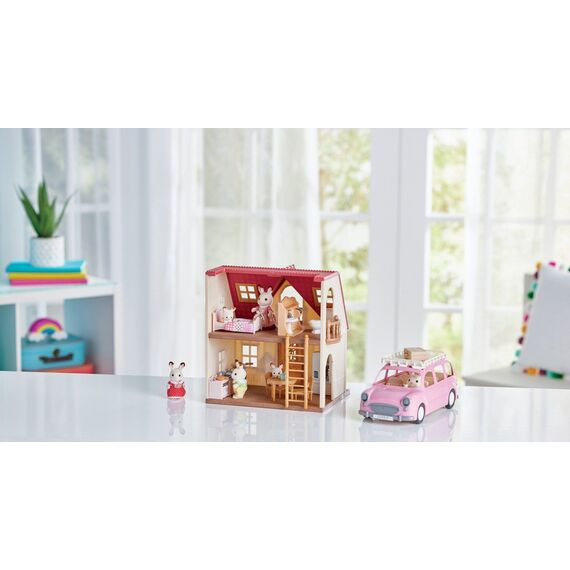 Sylvanian Families - New Red Roof Cosy Cottage Starter Home (5567) / Toys