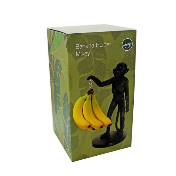 Winkee - Fruit holder - Monkey Banana holder - Black / Gadgets