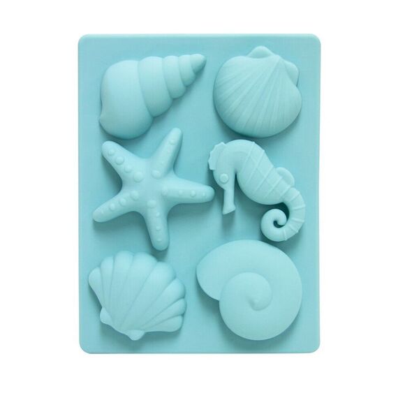 Winkee - Ice Cube Tray - Seashell / Gadgets
