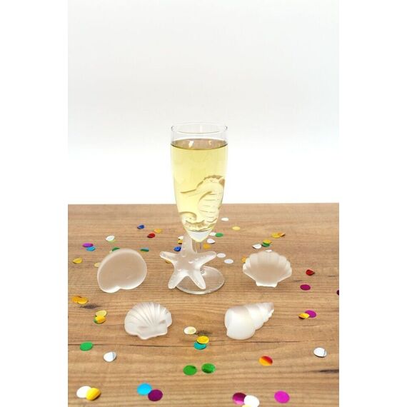 Winkee - Ice Cube Tray - Seashell / Gadgets
